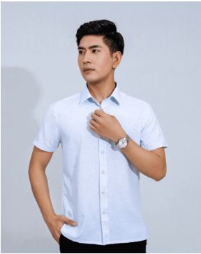 áo sơ mi ngắn tay nam